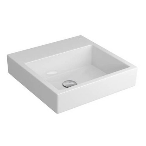 Cuba de Sobrepor de Mesa para Banheiro Quadrada L735 Branco - Deca L.735.17