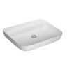 Cuba de Apoio de Mesa para Banheiro Retangular L1057 Branco - Deca L.1057.17 - 1
