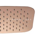 Ver imagem 4 de Ducha Chuveiro Retangular Inox 28x18cm São Luís Pingoo.casa - Dourado Rose
