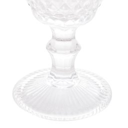 Cj 6 Taças Vidro P/Água Bico de Abacaxi Transparente 325ml Lyor - 4
