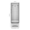 EXPOSITORA DE BEBIDAS VV 300 BRANCO - 220V - 4