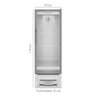 Expositora de Bebidas Vv 300 Branco - 220v - 6