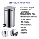 Ver imagem 4 de Lixeira Popular 30l Linha Agata