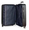 Ver imagem 4 de Kit Mala Polo King - Conjunto com 3 Peças Cor Preta - Material Abs - Rodinhas 360º Luxcell