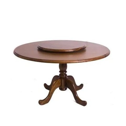 Mesa Redonda 1,30 X 1,30 - Móveis de Gramado