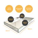 Ver imagem 2 de Bandeja Espelhada De Mesa Para Sala Jantar 30x40