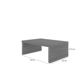 Suporte para Monitor Home Office 100% Mdf Preto Clique Chique Suporte Monitor - 3