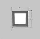 Ver imagem 3 de Nicho Branco de Parede em MDF – Simples, Elegante e Funcional