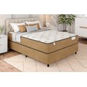 Ver imagem 1 de Colchão Casal Smart Classic Marrom (138x188x22) - Molas Ensacadas - Plumatex
