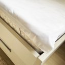 Ver imagem 3 de Capa Colchão Impermeável Cama Queen 198 x 158cm Antiácaro Com Elástico