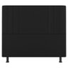 Cabeceira Cama Box Casal Grace 140cm Suede Preto - Desk Design - 3