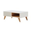 Ver imagem 4 de Mesa de Centro Colibri Jeri com 1 Nicho Off White-freijo