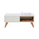 Ver imagem 6 de Mesa de Centro Colibri Jeri com 1 Nicho Off White-freijo