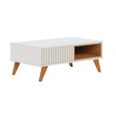Ver imagem 5 de Mesa de Centro Colibri Jeri com 1 Nicho Off White-freijo