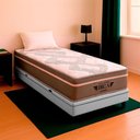 Ver imagem 1 de Cama Box Baú Solteiro Branco e Colchão Ibiza Molas Vstore