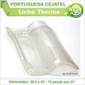 Telha PET Portuguesa Cejatel 812 Kit 23 telha(s) - 2