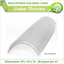 Telha PET Paulistinha Capa 231 Kit 8 telha(s) - 2