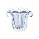 Ver imagem 1 de Vaso Lyor Italy de Vidro Azul 13cm x 11cm x 10cm