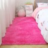 Tapete Sala Felpudo Peludo 60 X 180 Cm Cor:rosa - 1
