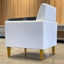 Ver imagem 7 de Poltrona Decorativa Gabi Fixa Corino - Phoenix - Branco