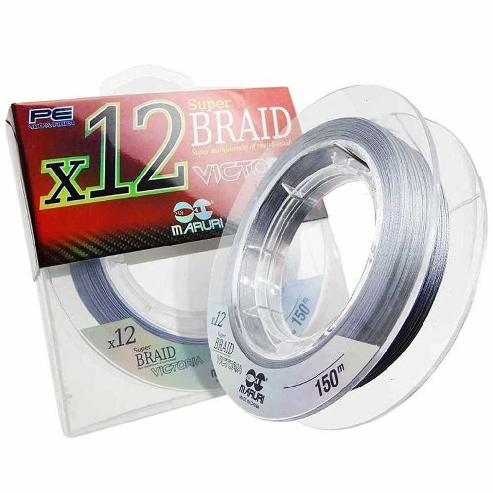 Linha de Pesca Multifilamento 12 Fios 150m 0,24mm 39lb - 5
