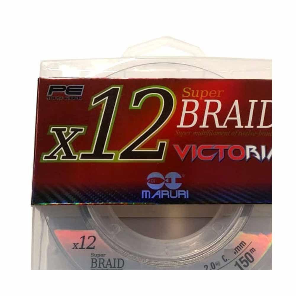 Linha de Pesca Multifilamento 12 Fios 150m 0,24mm 39lb - 4
