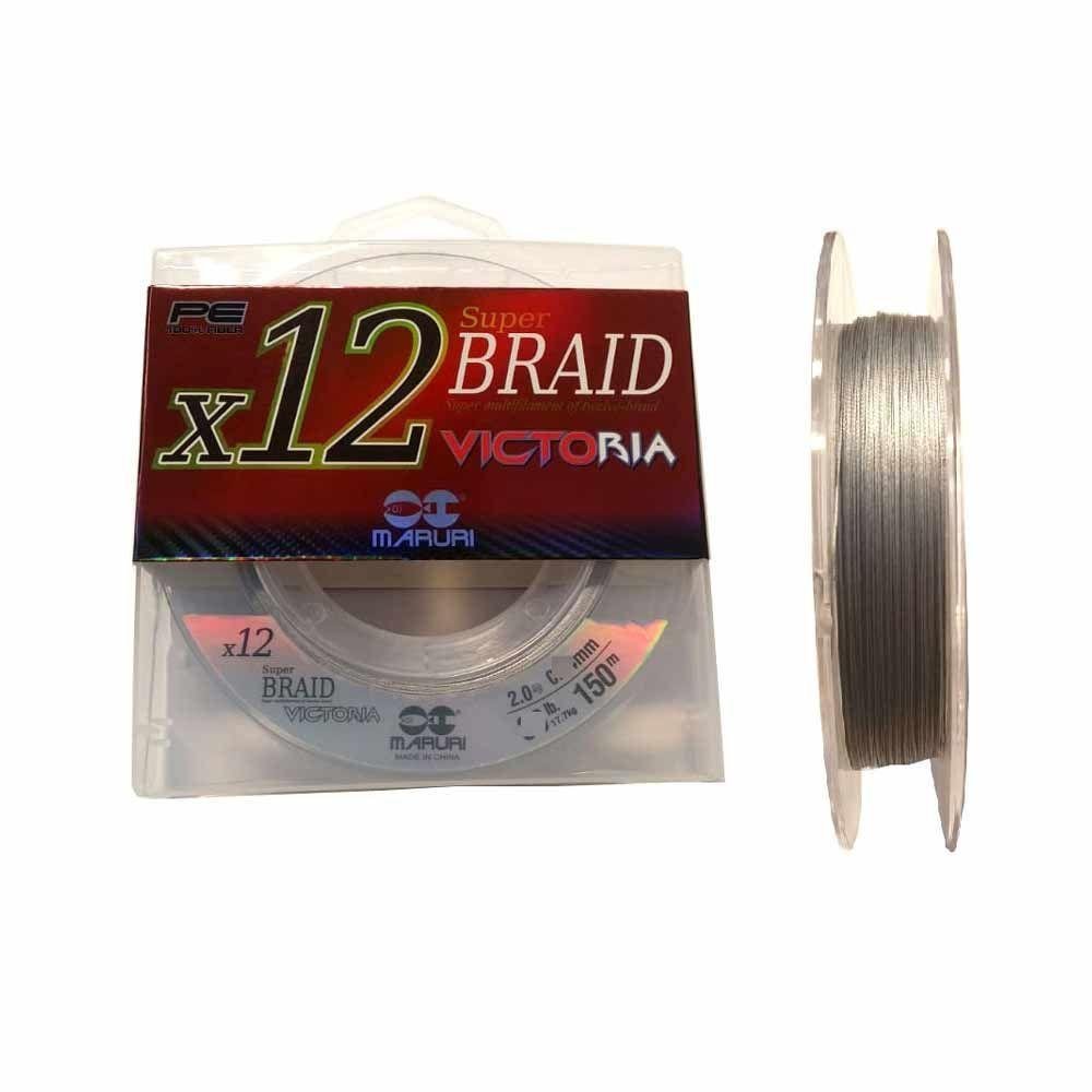 Linha de Pesca Multifilamento 12 Fios 150m 0,24mm 39lb - 2