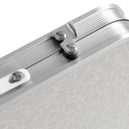 Mesa Notebook Dobravel Portatil de Aluminio Vira Maleta Suporte Estudo Cama Sofa Camping - 3