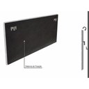 Ver imagem 3 de Cabeceira Box Shop Line Casal 1,40m Painel Em Couro Sintético Branco