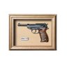 Quadro Réplica Arma Walter P-38 - Clássico - 1