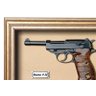 Quadro Réplica Arma Walter P-38 - Clássico - 2