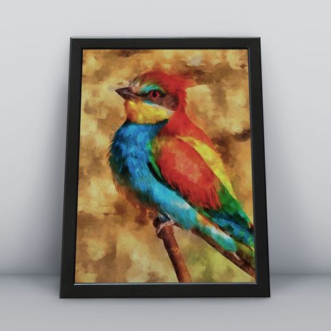 Quadros Decorativos Aves Decoração Sala Quarto Diversos:13