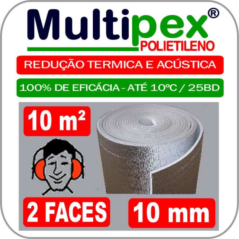 Manta Termo Acustica 2 Faces 10 mm (10m²) Multipex - 2