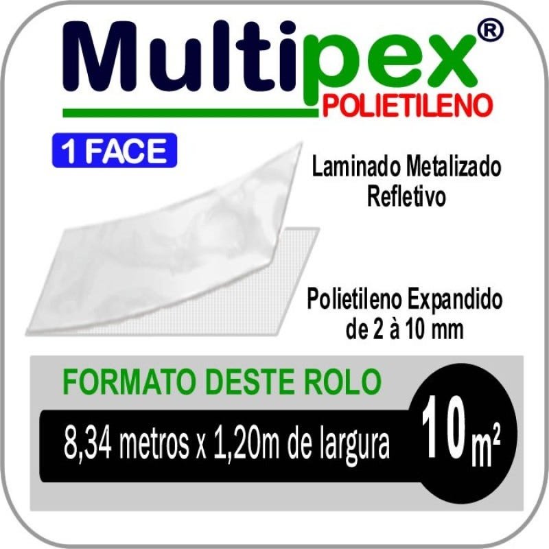 Manta Termo Acustica 2 Faces 10 mm (10m²) Multipex - 3