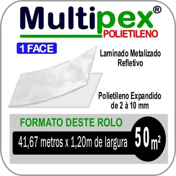 Manta Termo Acustica 2 Faces 10 mm (50m²) Multipex - 3