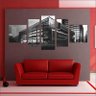 Quadro Escritório Engenheiro Civil Arquitetura Preto Branco - 2