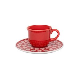 Aparelho Jogo de Jantar 20 Peças Oxford Floreal Renda - 4 Aparelho Jogo de Jantar 20 Peças Oxford Floreal Renda - 4