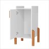 Suporte para Bebedouro Poseidon 1 Porta Branco Sal - 3
