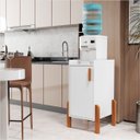 Ver imagem 2 de Suporte para Bebedouro Poseidon 1 Porta Branco Sal