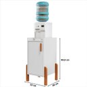 Ver imagem 5 de Suporte para Bebedouro Poseidon 1 Porta Branco Sal