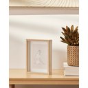 Ver imagem 2 de Porta-retratos Decorativo de Mdf com Vidro Mart:bege