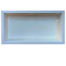 Nicho para Banheiro em Porcelanato Branco + Brinde 60x32cm - 2