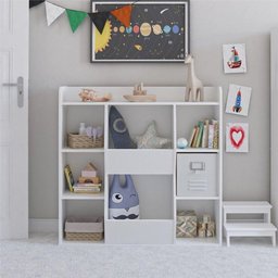 Organizador De Brinquedo Infantil Vicente 100% Mdf - 5