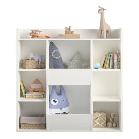Organizador De Brinquedo Infantil Vicente 100% Mdf