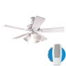 Ventilador de Teto Hunter Beacon Hill Branco com Controle Remoto - 127V - 1