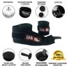 Kit Treino Muaythai Rhino com Luva + Caneleira + Bandagem + Bucal - 16oz - 8