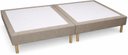 Ver imagem 1 de Cama Box Dobrável Solteiro 188x88x28,5 Base Reforçada em Linho Bege