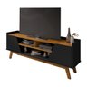 Rack Sala Turim para Tv até 65 Polegadas com Pés Madeira - 3