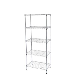 Estante aço cromado 60 x 35 x 155
