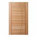 Ver imagem 1 de Folha de Porta Maciça em Eucalipto Acabamento Natural 210x120cm PM93 Seleta Cruzeiro Portas
